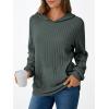imageAUTOMET Womens Oversized Lightweight Hoodies Fall Fashion Sweaters 2025 Loose Fleece Sweatshirts Clothes with PocketGreen
