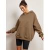 imageAUTOMET Womens Oversized Sweatshirts Fleece Hoodies Long Sleeve Shirts Pullover Fall Outfits 2025 with PocketKhaki
