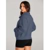 imageAUTOMET Womens Sweatshirts Half Zip Cropped Pullover Fleece Quarter Zipper Hoodies 2025 Fall Fashion Outfits ClothesGreyblue