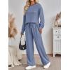 imageAUTOMET Womens Sweatsuits 2 Piece Lounge Matching Outfits Sweat Sets Tracksuit Travel Sweatshirts Fall Fashion Clothes 2025Blue