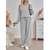 imageAUTOMET Womens Sweatsuits 2 Piece Lounge Matching Outfits Sweat Sets Tracksuit Travel Sweatshirts Fall Fashion Clothes 2025Grey
