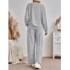 imageAUTOMET Womens Sweatsuits 2 Piece Lounge Matching Outfits Sweat Sets Tracksuit Travel Sweatshirts Fall Fashion Clothes 2025Grey