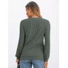 imageAUTOMET Womens V Neck Long Sleeve Shirt Fall Fashion Tops Tunic Dressy Casual Sweater Clothes Cute Trendy Work Outfits 2025Green