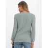 imageAUTOMET Womens V Neck Long Sleeve Shirt Fall Fashion Tops Tunic Dressy Casual Sweater Clothes Cute Trendy Work Outfits 2025Greenmint