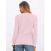 imageAUTOMET Womens V Neck Long Sleeve Shirt Fall Fashion Tops Tunic Dressy Casual Sweater Clothes Cute Trendy Work Outfits 2025Pink