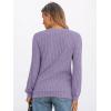 imageAUTOMET Womens V Neck Long Sleeve Shirt Fall Fashion Tops Tunic Dressy Casual Sweater Clothes Cute Trendy Work Outfits 2025Purple