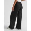 imageAUTOMET Womens Wide Leg Sweatpants Baggy Lounge Travel Pants Fall Fashion Outfits 2025 Winter Maternity Clothes JoggersBlack