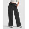 imageAUTOMET Womens Wide Leg Sweatpants Baggy Lounge Travel Pants Fall Fashion Outfits 2025 Winter Maternity Clothes JoggersBlack Grey