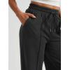 imageAUTOMET Womens Wide Leg Sweatpants Baggy Lounge Travel Pants Fall Fashion Outfits 2025 Winter Maternity Clothes JoggersBlack Grey
