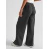 imageAUTOMET Womens Wide Leg Sweatpants Baggy Lounge Travel Pants Fall Fashion Outfits 2025 Winter Maternity Clothes JoggersBlack Grey