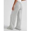 imageAUTOMET Womens Wide Leg Sweatpants Baggy Lounge Travel Pants Fall Fashion Outfits 2025 Winter Maternity Clothes JoggersGray