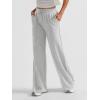 imageAUTOMET Womens Wide Leg Sweatpants Baggy Lounge Travel Pants Fall Fashion Outfits 2025 Winter Maternity Clothes JoggersGray