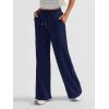 imageAUTOMET Womens Wide Leg Sweatpants Baggy Lounge Travel Pants Fall Fashion Outfits 2025 Winter Maternity Clothes JoggersNavy Blue