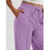imageAUTOMET Womens Wide Leg Sweatpants Baggy Lounge Travel Pants Fall Fashion Outfits 2025 Winter Maternity Clothes JoggersPurple