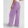 imageAUTOMET Womens Wide Leg Sweatpants Baggy Lounge Travel Pants Fall Fashion Outfits 2025 Winter Maternity Clothes JoggersPurple