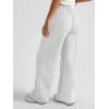 imageAUTOMET Womens Wide Leg Sweatpants Baggy Lounge Travel Pants Fall Fashion Outfits 2025 Winter Maternity Clothes JoggersWhite