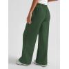 imageAUTOMET Womens Wide Leg Sweatpants Baggy Lounge Travel Pants Fall Fashion Outfits 2025 Winter Maternity Clothes JoggersXmas Green