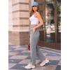 imageAUTOMET Womens Wide Leg Sweatpants Fleece Lined Baggy Straight Leg Lounge Pants Fall Outfits Athletic Joggers with PocketsBlackgrey