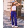 imageAUTOMET Womens Wide Leg Sweatpants Fleece Lined Baggy Straight Leg Lounge Pants Fall Outfits Athletic Joggers with PocketsBlue