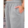 imageAUTOMET Womens Wide Leg Sweatpants Fleece Lined Baggy Straight Leg Lounge Pants Fall Outfits Athletic Joggers with PocketsGrey