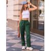 imageAUTOMET Womens Wide Leg Sweatpants Fleece Lined Baggy Straight Leg Lounge Pants Fall Outfits Athletic Joggers with PocketsXmasgreen