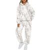 imageAUTOMET Womens 2 Piece Outfits Lounge Hoodie Sweatsuit Sets Plus Size Fall Fashion Clothes Airport Travel Pants TracksuitsCamowhite