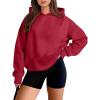 imageAUTOMET Womens Oversized Hoodies Fleece Sweatshirts Fall Fashion 2025 Pullover Winter Clothes OutfitsRed