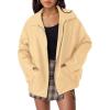 imageAUTOMET Womens Oversized Leather Jackets Faux Suede Fall Fashion Motorcycle Coats Winter Outfits Clothes Y2k TopsKhaki