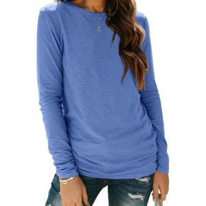 imageAUTOMET Long Sleeve Shirts for Women Business Casual Tops Fall Fashion Clothes Workout Plus Size Teacher Winter Outfits 202501royalblue