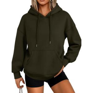 imageAUTOMET Womens Hoodies Sweatshirts Pullover Sweaters Casual Comfy Tops Trendy Fall Outfits Winter Clothes 2025Armygreen