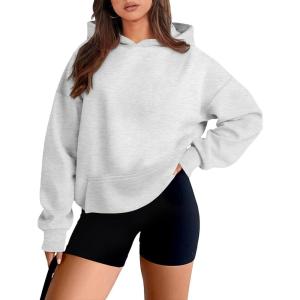 imageAUTOMET Womens Oversized Hoodies Fleece Sweatshirts Fall Fashion 2025 Pullover Winter Clothes OutfitsGrey