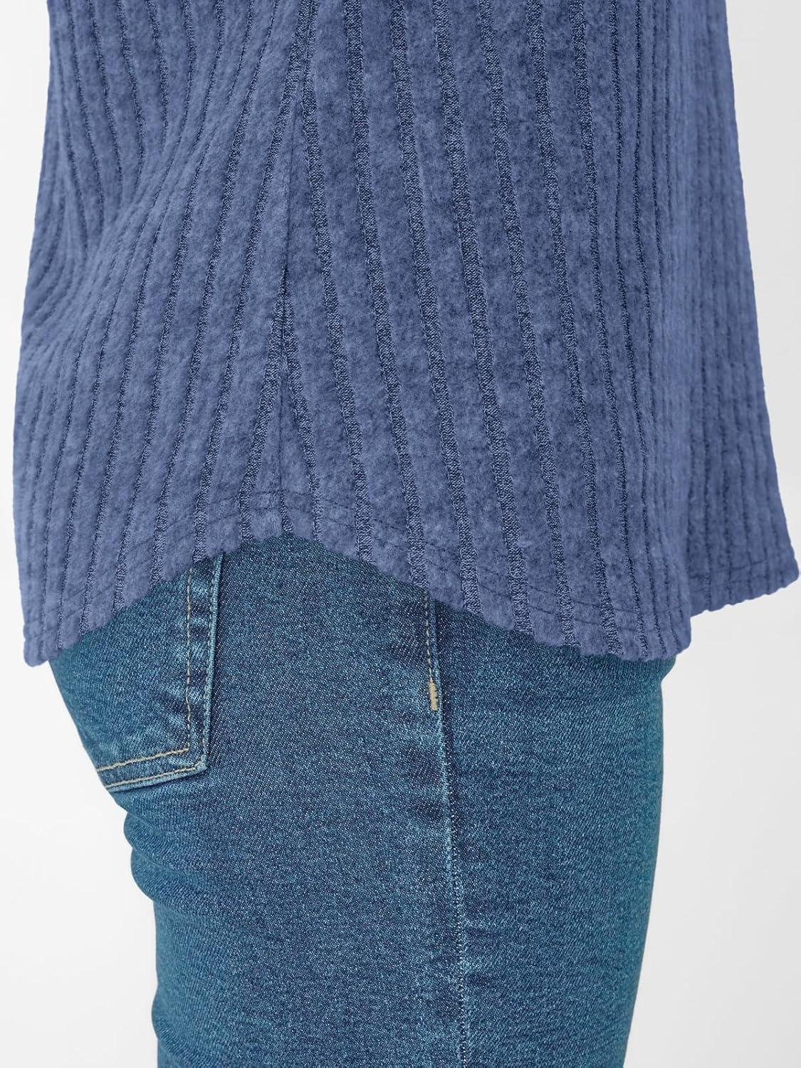 imageAUTOMET Women Tops Summer Sweaters Short Sleeve V Neck Shirts 2025 Spring Fashion Dressy Casual Business Tunic BlousesBlue