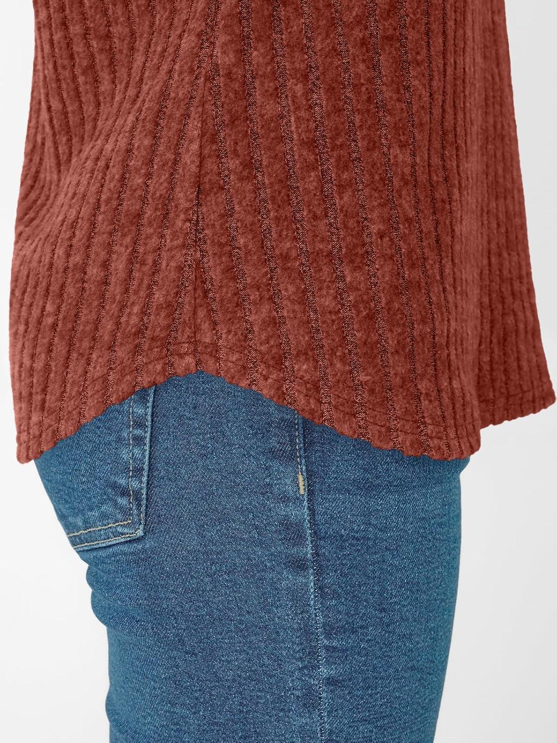 imageAUTOMET Women Tops Summer Sweaters Short Sleeve V Neck Shirts 2025 Spring Fashion Dressy Casual Business Tunic BlousesBrown