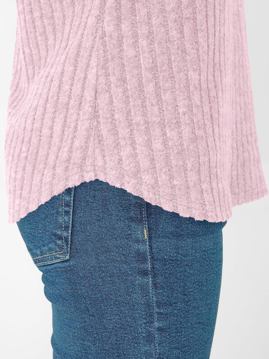 imageAUTOMET Women Tops Summer Sweaters Short Sleeve V Neck Shirts 2025 Spring Fashion Dressy Casual Business Tunic BlousesPink