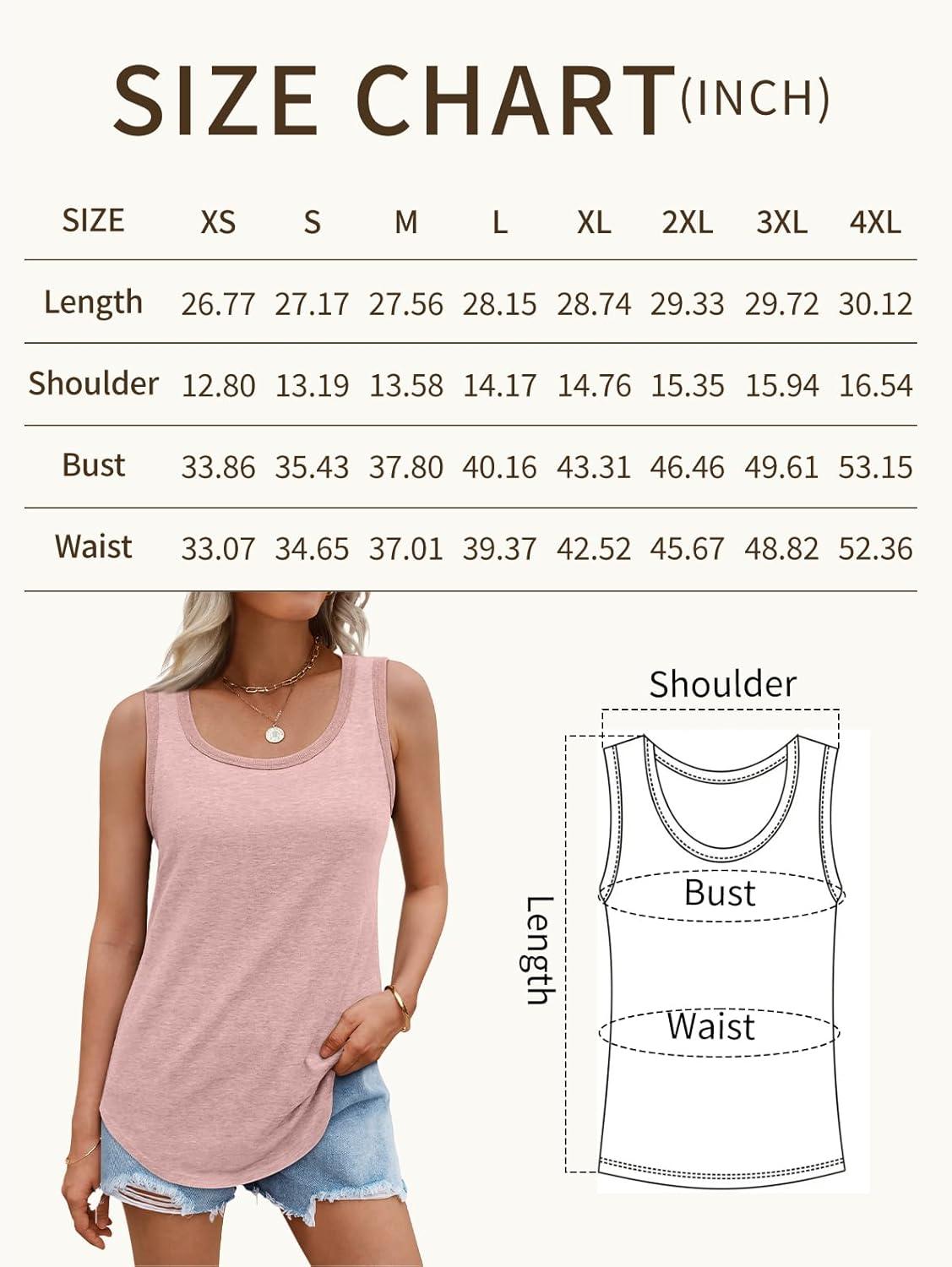 imageAUTOMET Womens Loose Fit Casual Flowy Tank Tops Square Neck Trendy Sleeveless Summer Tops Clothes Outfits 2025Striped White
