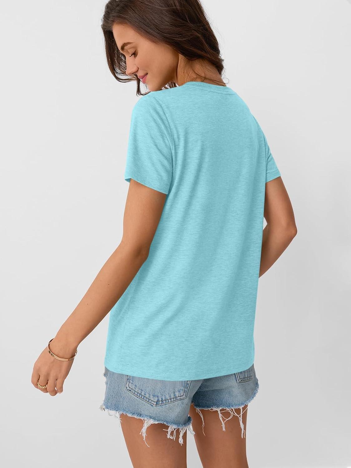 imageAUTOMET Womens Summer Tops Workout Shirts Beach Vacation Outfits Business Tshirts Dressy Fashion Spring Clothes 2025Auqa