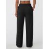 imageAUTOMET Lounge Pants Women Wide Leg Casual Sweatpants Baggy Workout Sweat Pajamas Pants Fall Fashion Outfits with PocketsBlack