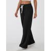 imageAUTOMET Lounge Pants Women Wide Leg Casual Sweatpants Baggy Workout Sweat Pajamas Pants Fall Fashion Outfits with PocketsBlack