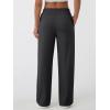 imageAUTOMET Lounge Pants Women Wide Leg Casual Sweatpants Baggy Workout Sweat Pajamas Pants Fall Fashion Outfits with PocketsBlackgrey