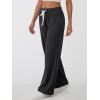 imageAUTOMET Lounge Pants Women Wide Leg Casual Sweatpants Baggy Workout Sweat Pajamas Pants Fall Fashion Outfits with PocketsBlackgrey