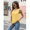 imageAUTOMET Tank Top Women Summer 2025 Casual Spring V Neck Sleeveless Tee Shirt Basic Trendy Beach Vacation Outfits ClothesYellow