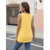 imageAUTOMET Tank Top Women Summer 2025 Casual Spring V Neck Sleeveless Tee Shirt Basic Trendy Beach Vacation Outfits ClothesYellow