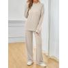 imageAUTOMET Two Piece Sets for Women Mock Neck Fall Outfits 2025 Matching Lounge Sweat Set Airport Travel Sweatsuits Comfy SetsAprioct