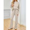 imageAUTOMET Two Piece Sets for Women Mock Neck Fall Outfits 2025 Matching Lounge Sweat Set Airport Travel Sweatsuits Comfy SetsAprioct