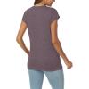 imageAUTOMET V Neck T Shirts for Women Spring Summer Fall Tops Teacher Work Business Dressy Casual Blouses Basic Tees Boho FashionHeathergrey