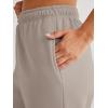 imageAUTOMET Womens Cargo Sweatpants Oversized Fleece Joggers Fall Fashion Outfits Y2k Clothes 2025 with PocketsCoffeegrey