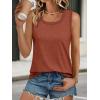 imageAUTOMET Womens Loose Fit Casual Flowy Tank Tops Square Neck Trendy Sleeveless Summer Tops Clothes Outfits 2025Maple