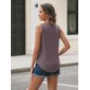 imageAUTOMET Womens Loose Fit Casual Flowy Tank Tops Square Neck Trendy Sleeveless Summer Tops Clothes Outfits 2025Rose Taupe
