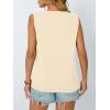 imageAUTOMET Womens Loose Fit Casual Flowy Tank Tops Trendy Sleeveless Summer Tops Clothing Outfits 2025Apricot