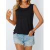 imageAUTOMET Womens Loose Fit Casual Flowy Tank Tops Trendy Sleeveless Summer Tops Clothing Outfits 2025Black